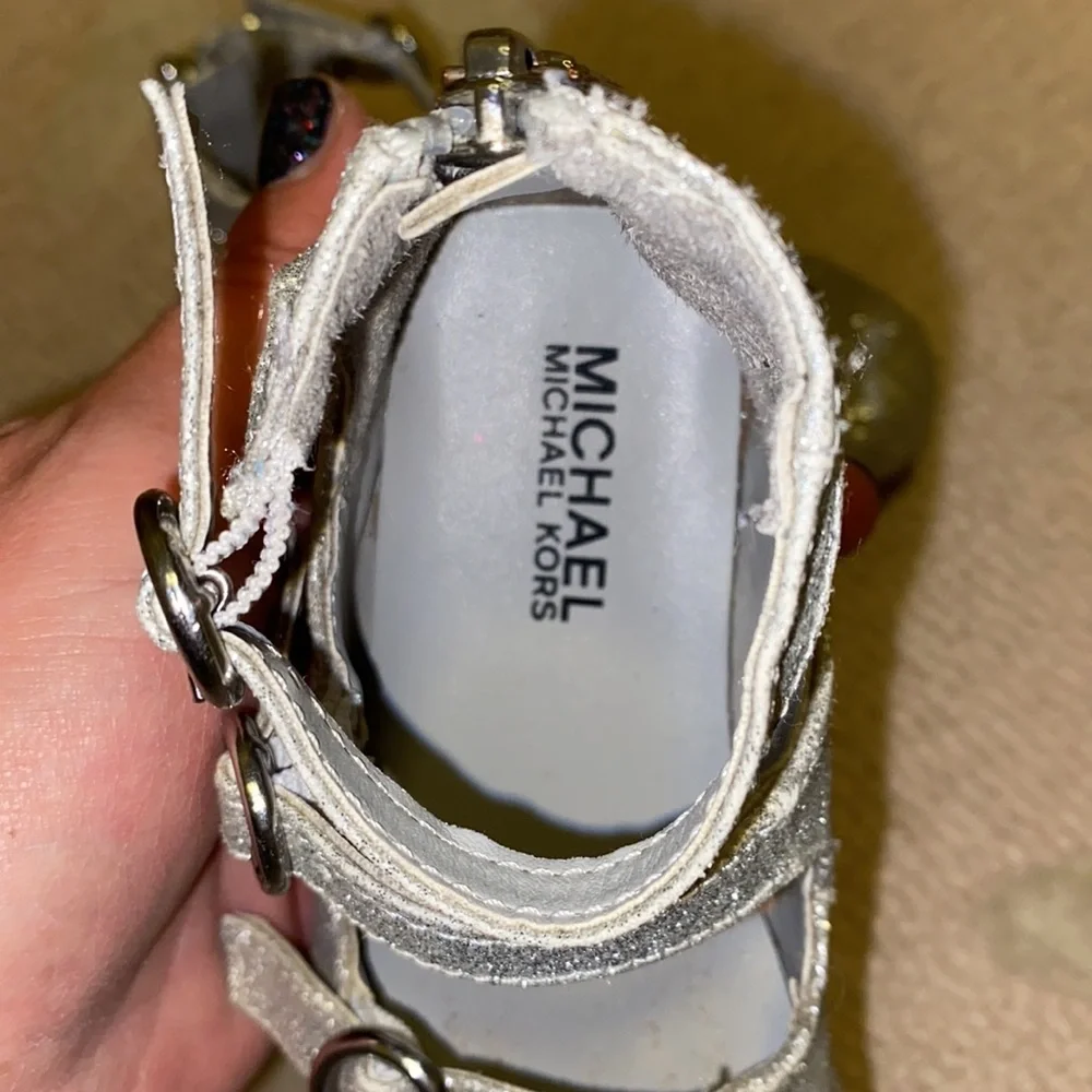 Micheal Kors Toddler Gladiator Shoes